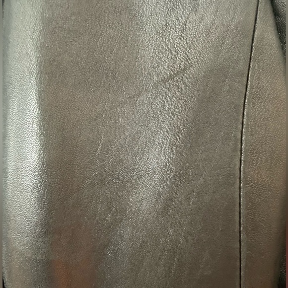 Black Leather Jacket- Kenneth Cole Reaction - Picture 12 of 13